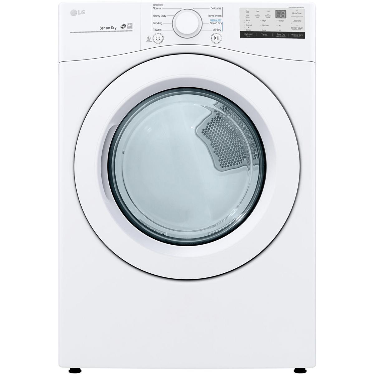 LG 7.4Cu. Ft. Front Load Electric Dryer 20471227 HSN