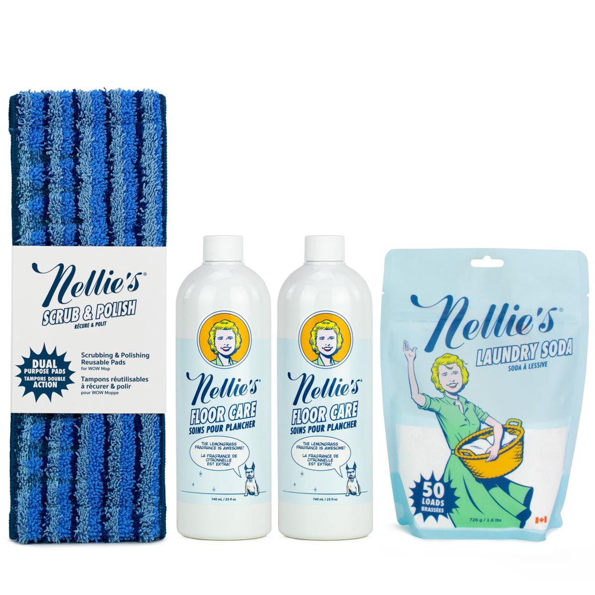 Nellie's Floor Care Bundle 20629794 HSN