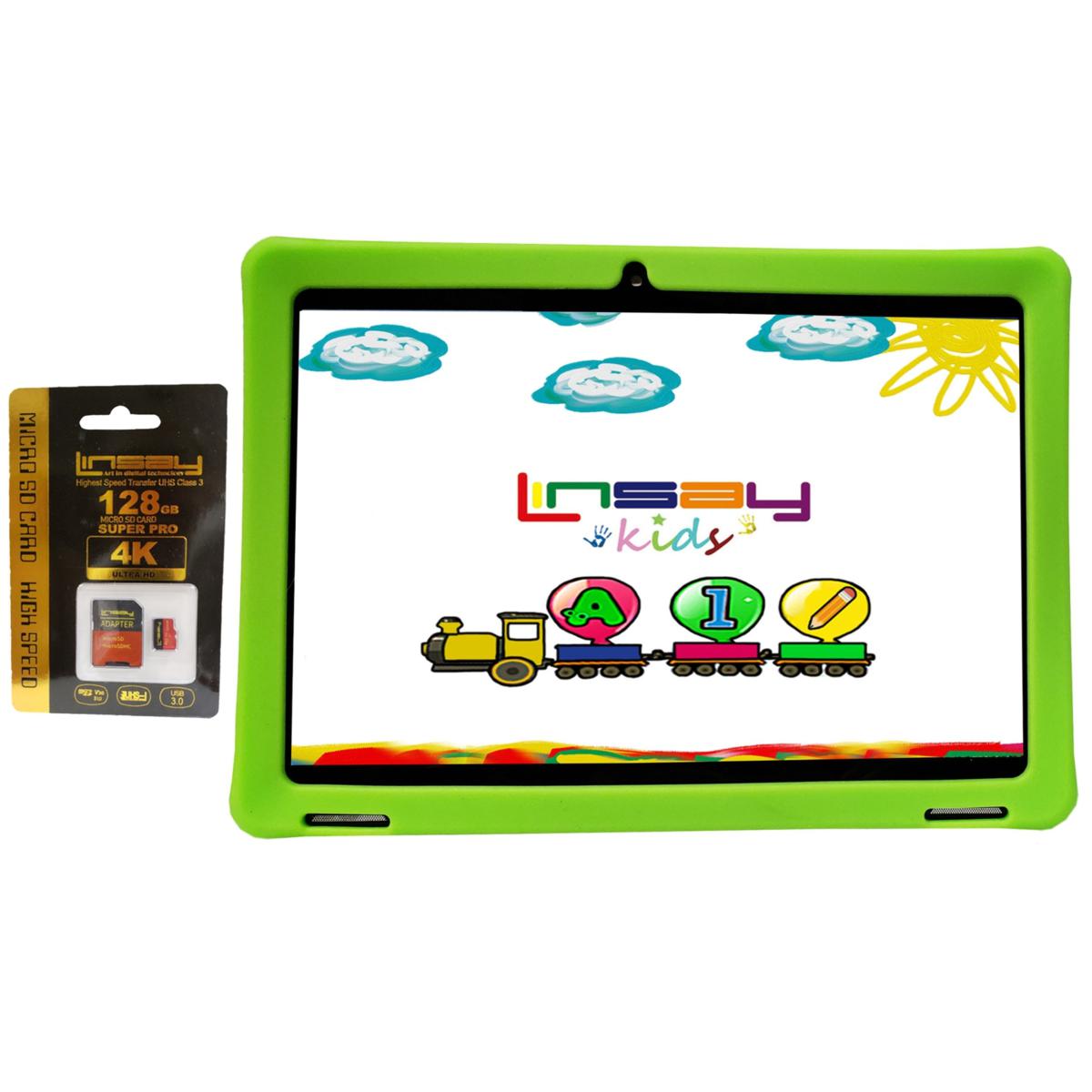 LINSAY 10" IPS 32GB Android 12 Tablet Bundle 20657339 HSN