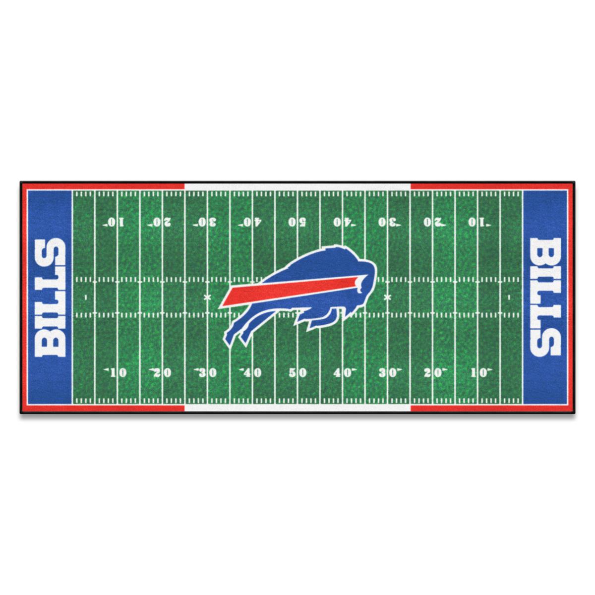 Officially Licensed NFL Buffalo Bills Field Runner Mat 30" x 72" 20665787 HSN