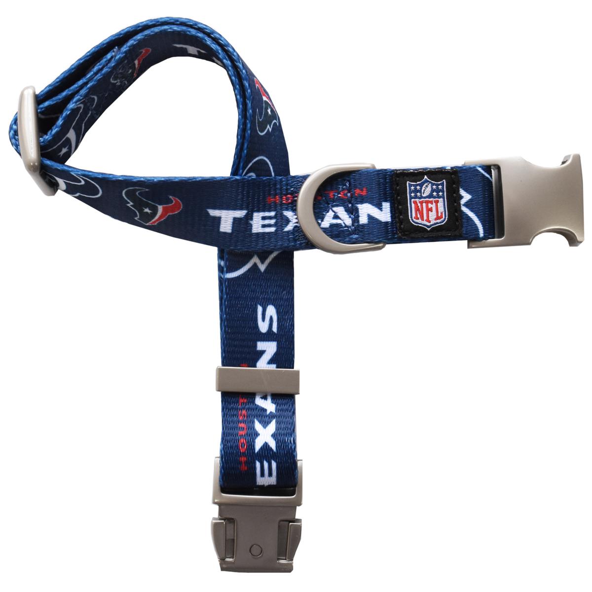 Officially Licensed NFL Houston Texans Premium Pet Collar - 20666027 | HSN