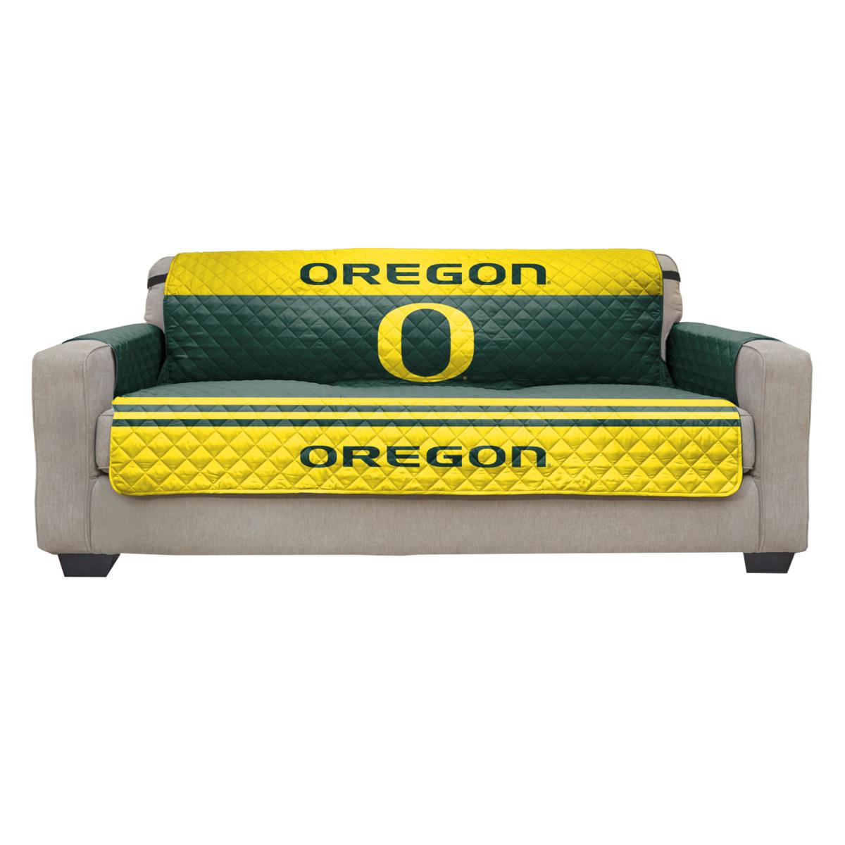 Officially Licensed NCAA Oregon Ducks Sofa Furniture Protector
