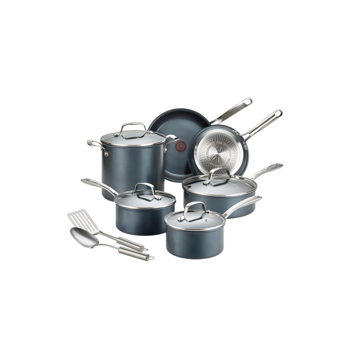 Tfal Platinum Nonstick Cookware Set w/ Induction Base 12piece Set