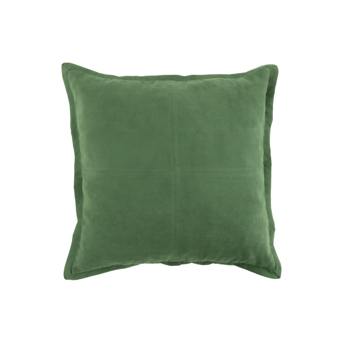 Lush Décor 20" x 20" Green Forest Faux Suede Decorative Pillow