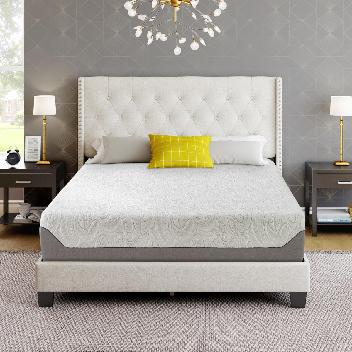 Boyd Sleep 8" Air Flow Gel Memory Foam Mattress 10089996 HSN