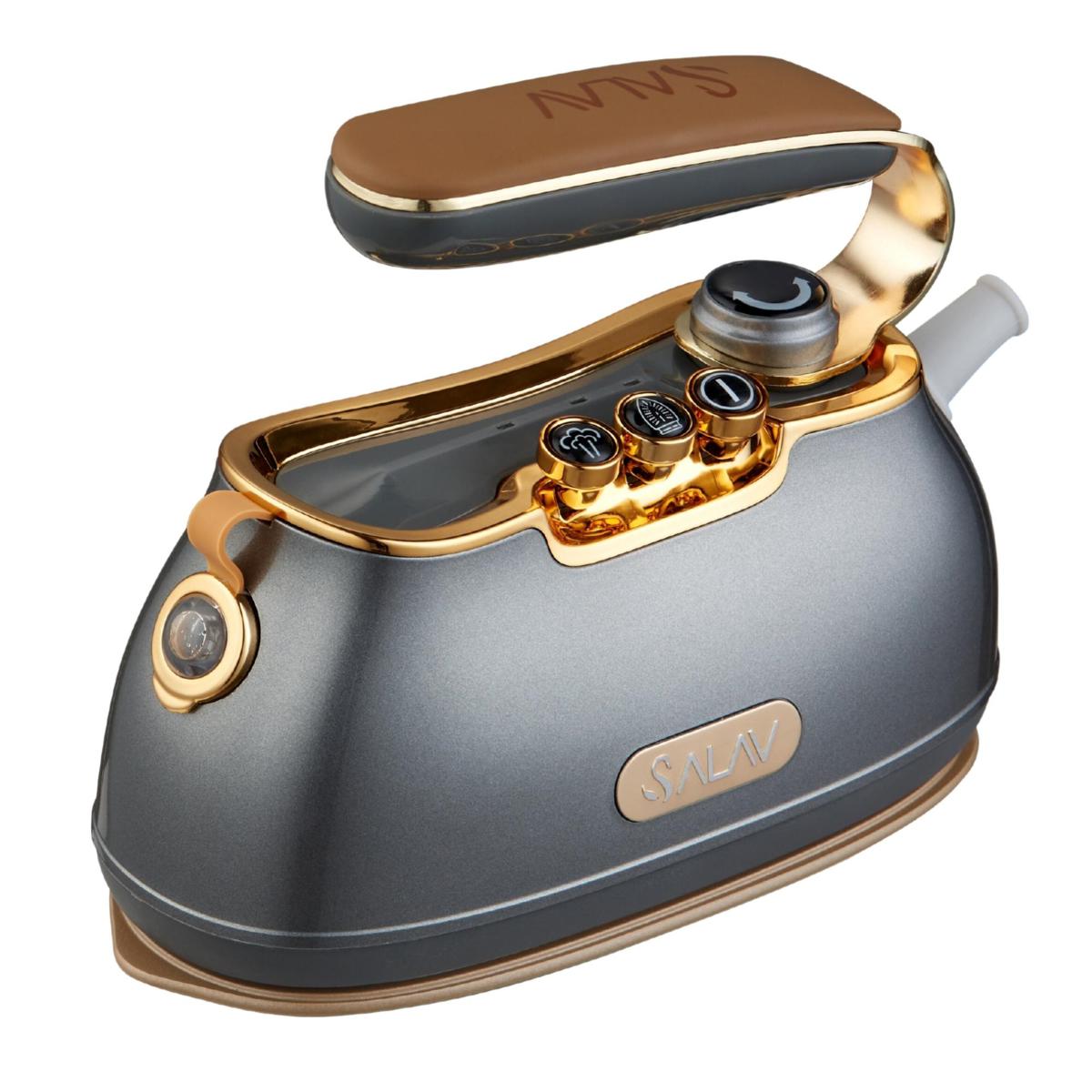 SALAV Retro Edition Duopress Steamer and Iron, Titanium 21654398 HSN