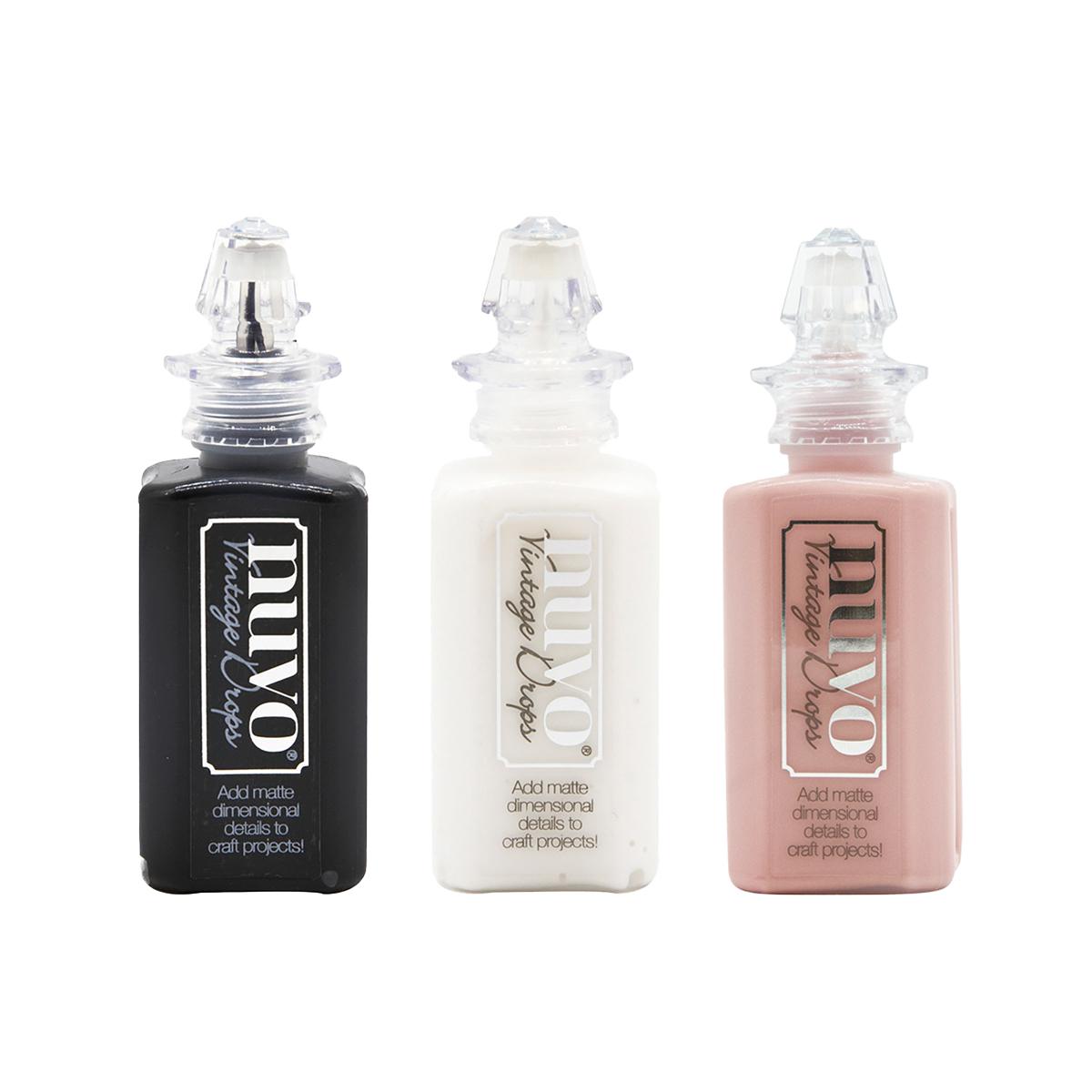 Nuvo Vintage Drops 3pk Assorted Colors 22117437 HSN