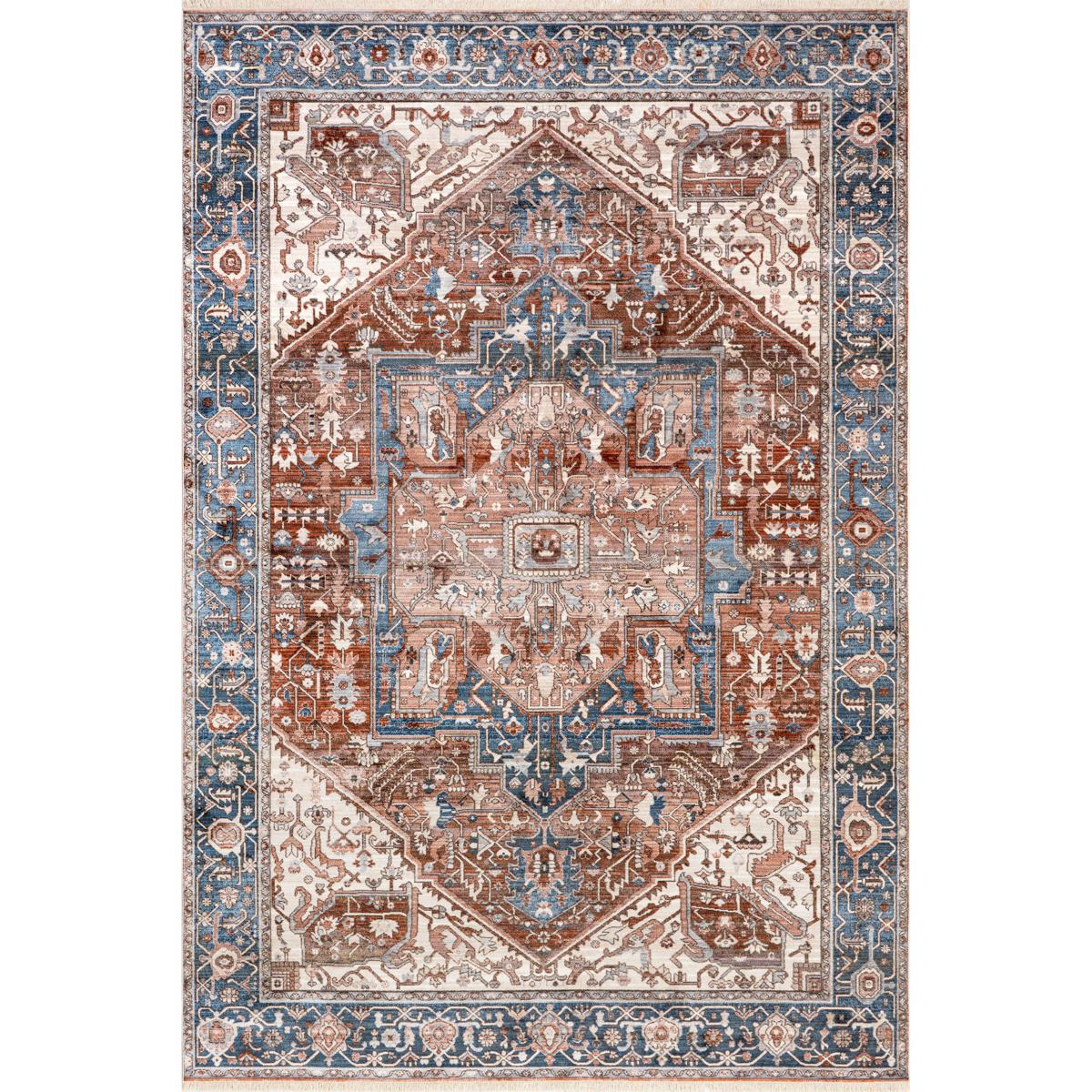 nuLOOM 3' x 5' Harriet Vintage Medallion Fringe Area Rug 22235249 HSN