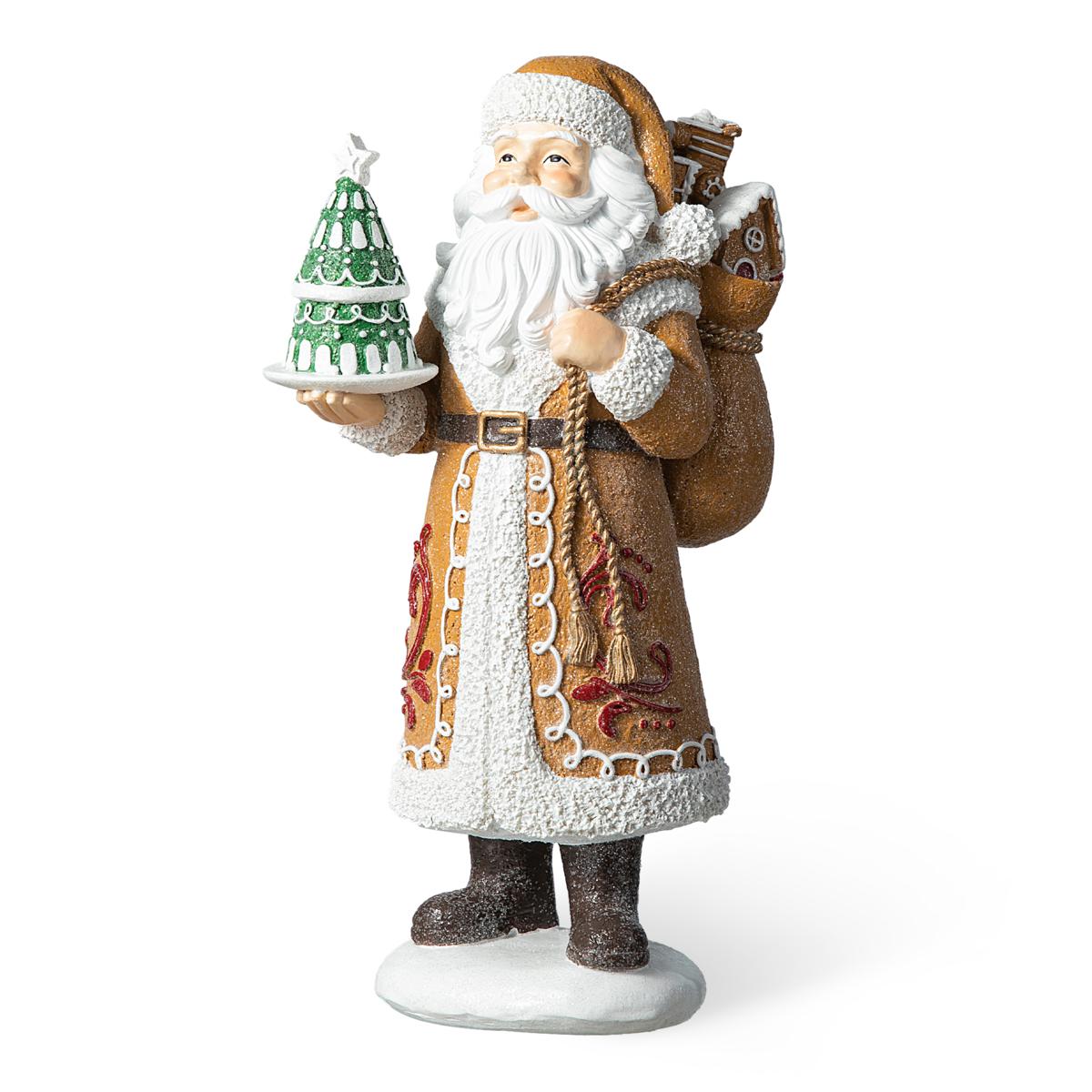 11.75" H Resin Christmas Santa Table Decor 23335526 HSN