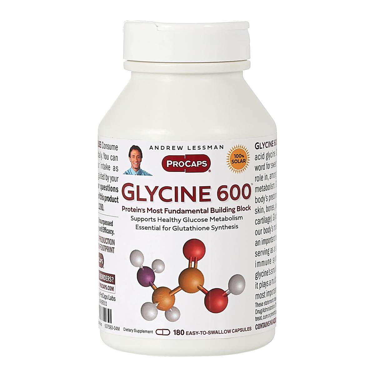 Glycine 600 180 Capsules 9078066 HSN
