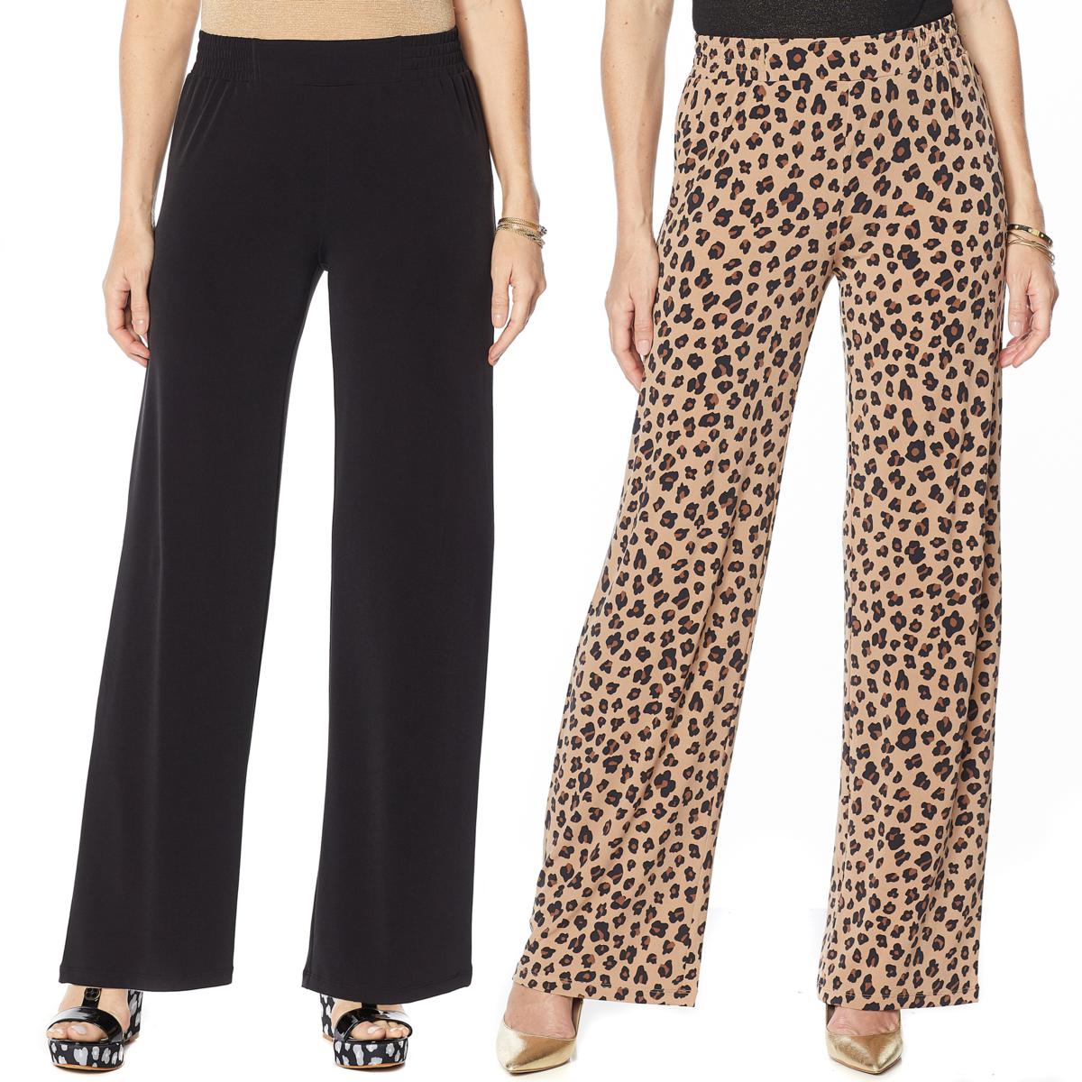 (HSN) IMAN Global Chic Luxury Resort 2-pack Palazzo Pants – TVShoppingQueens