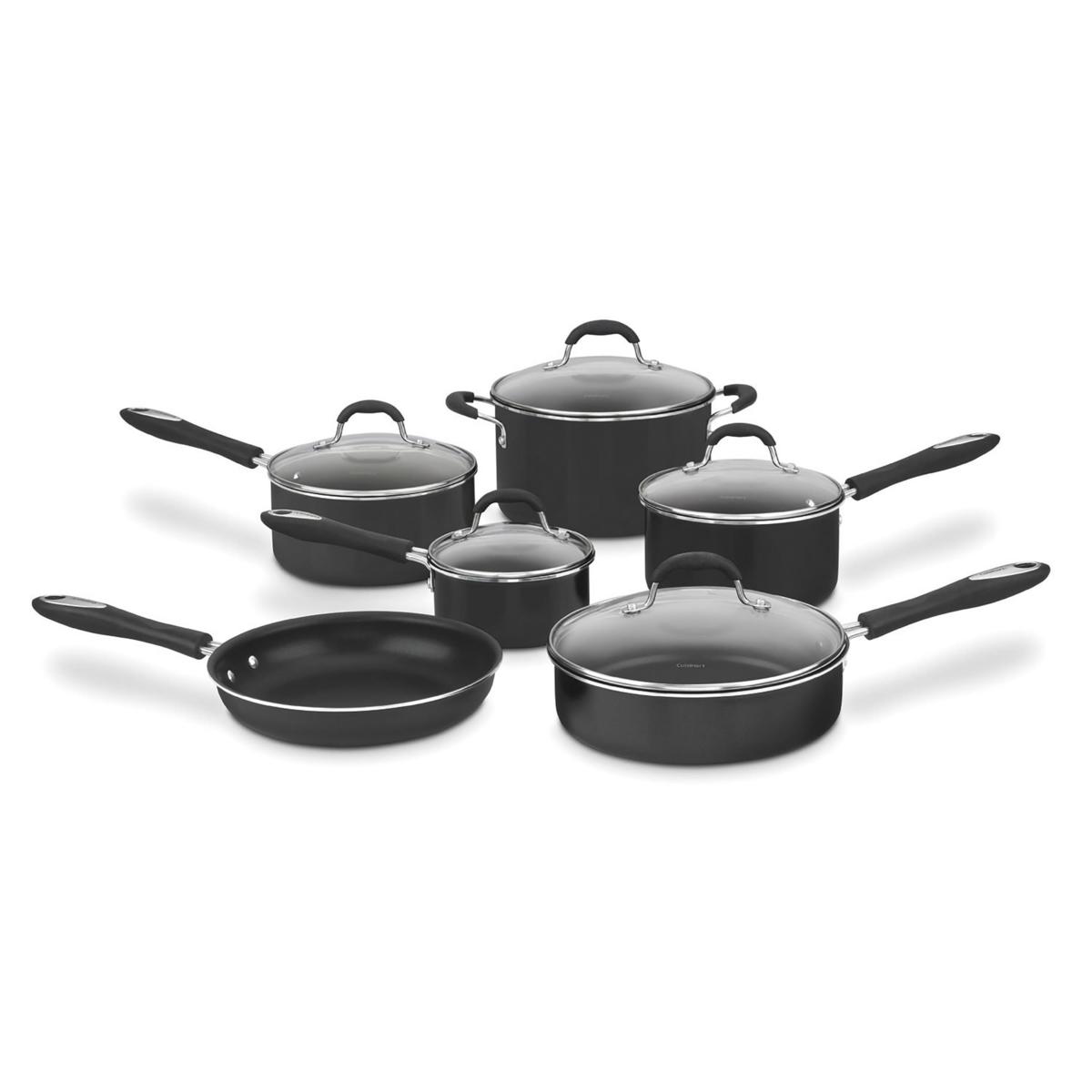 Cuisinart 5511BK Advantage NonStick Aluminum 11Piece Cookware Set
