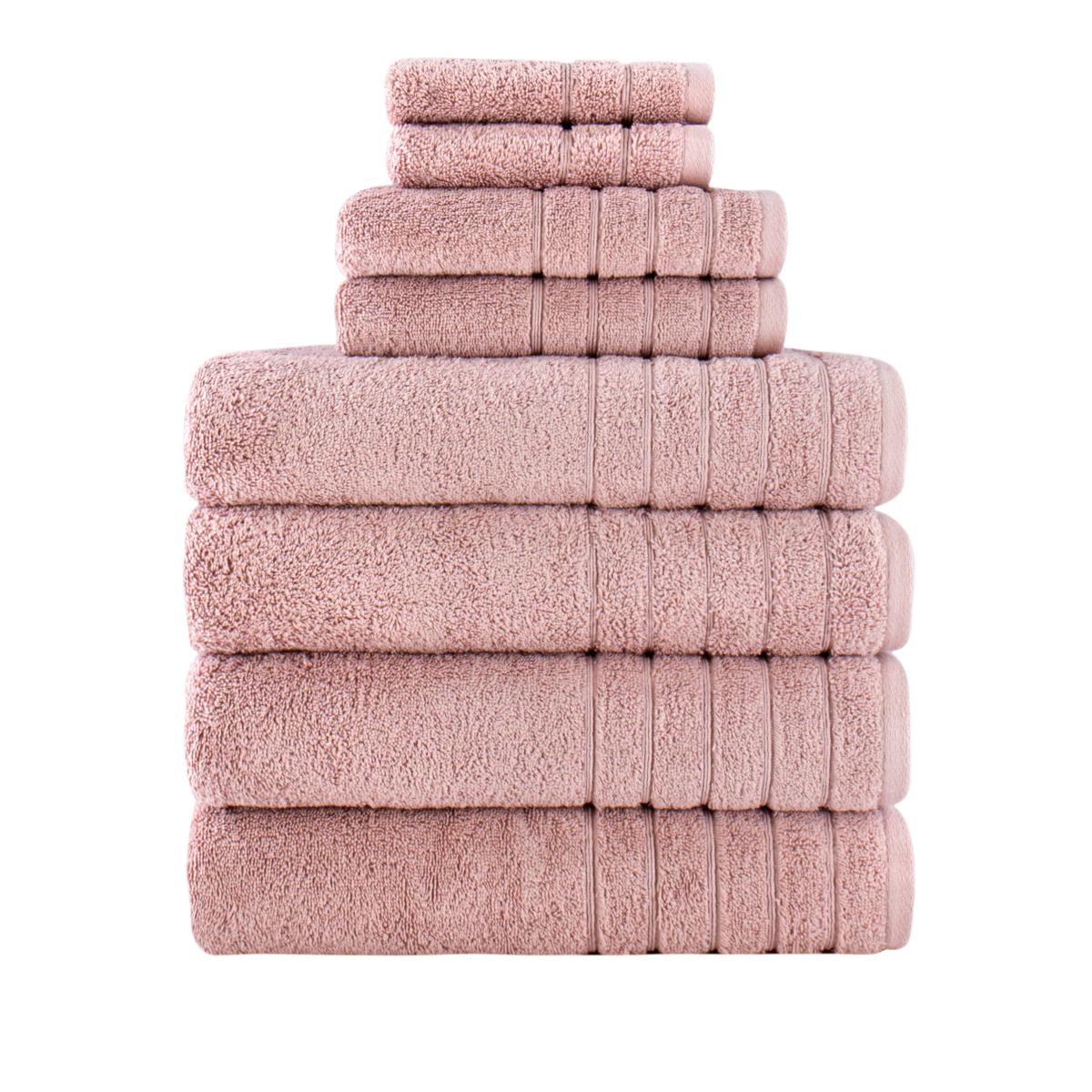 Concierge Collection Barnum 8piece 100 Turkish Cotton Towel Set
