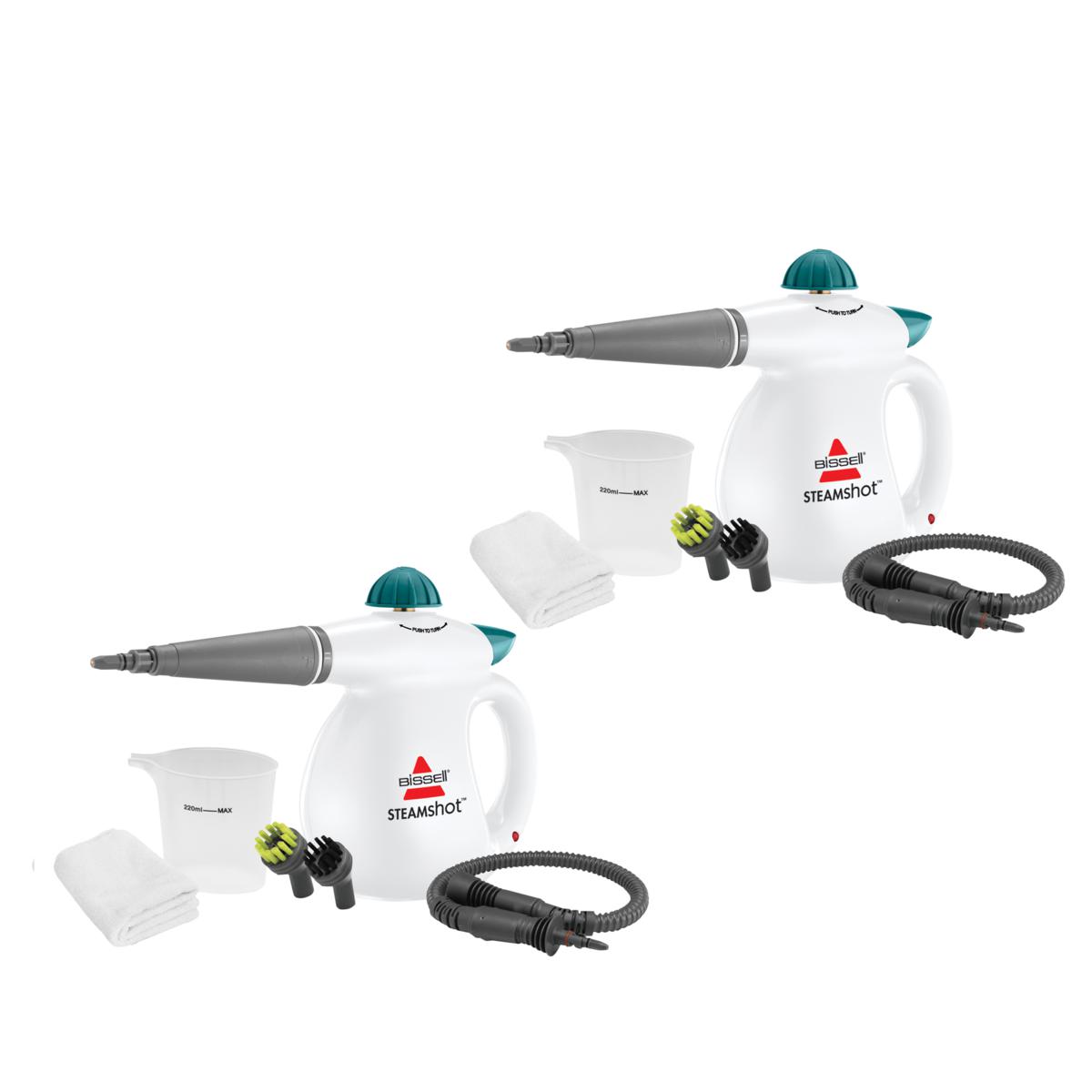 (HSN) Bissell Steam Shot Handheld Steam Cleaner 2pack