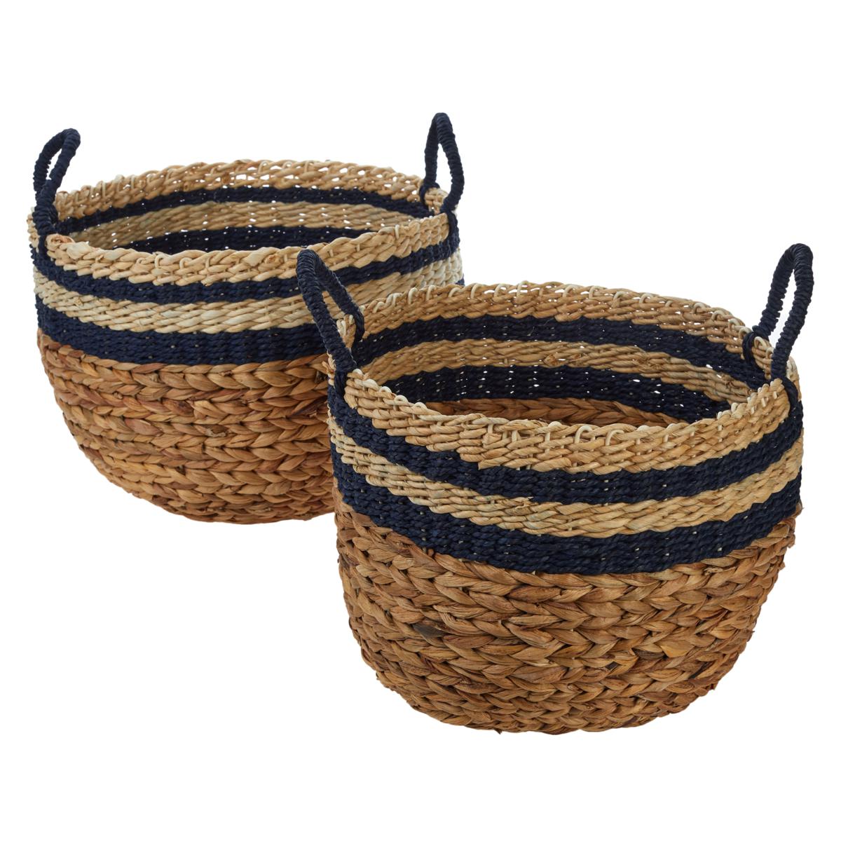 South Street Loft Set of 2 Woven Baskets 20131846 HSN
