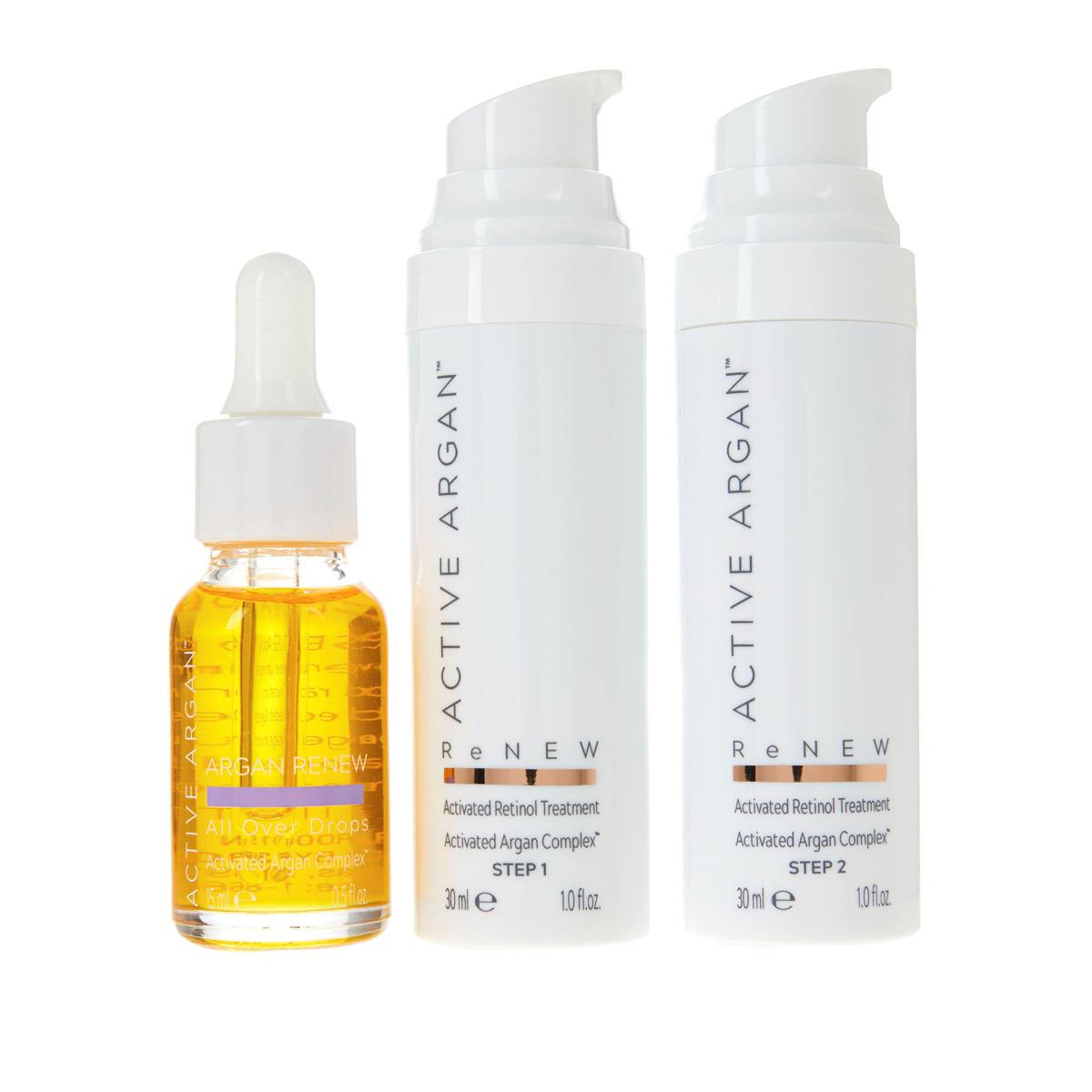 Active Argan Renew Retinol & Oil AntiAging Set 10086816 HSN