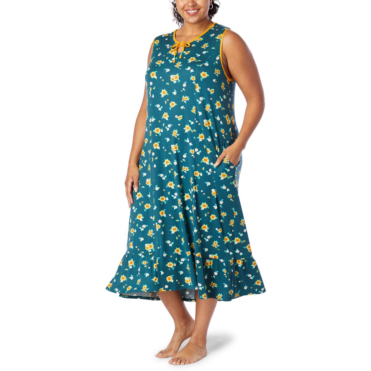 Comfort Code Soft & Light Sleeveless Sleep Gown 20271843 HSN