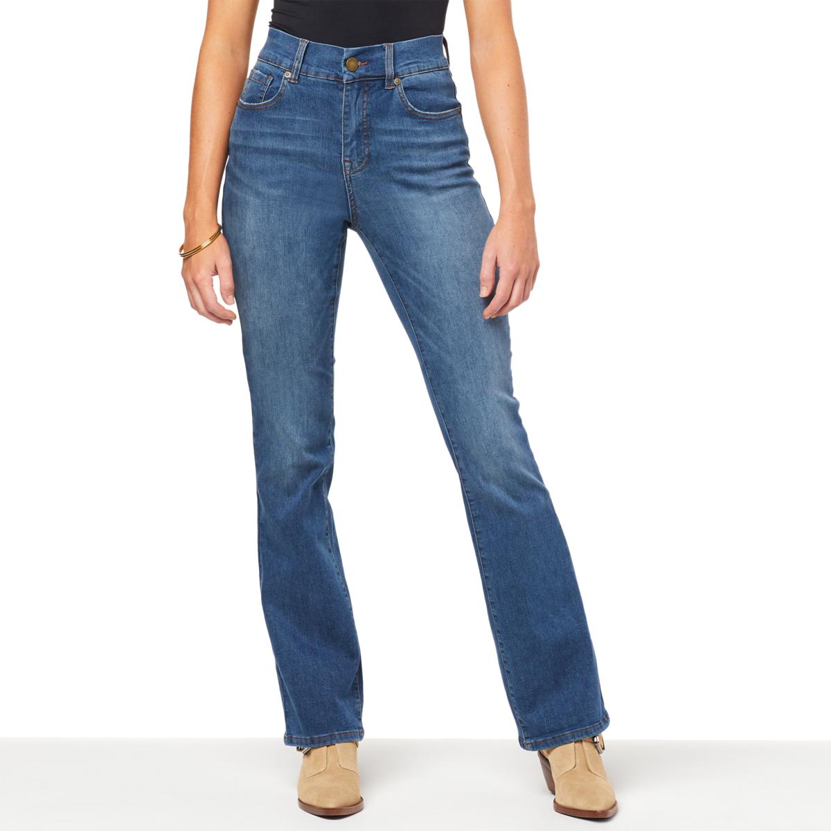 Dg2 By Diane Gilman Infinity Stretch Tri Fit Bootcut Jean 20445881 Hsn