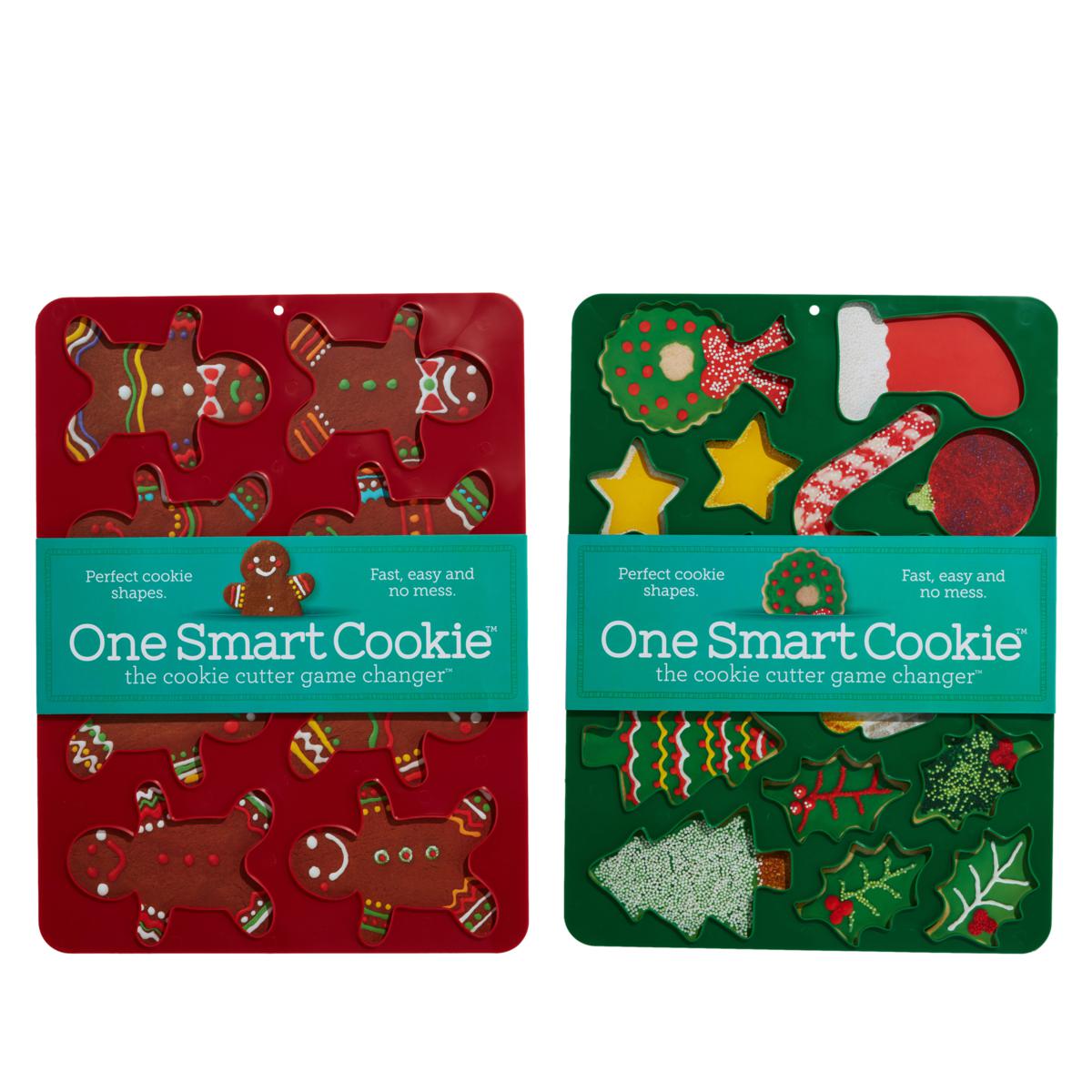 One Smart Cookie 2pack Perfect Cookie Shape Cutter Christmas