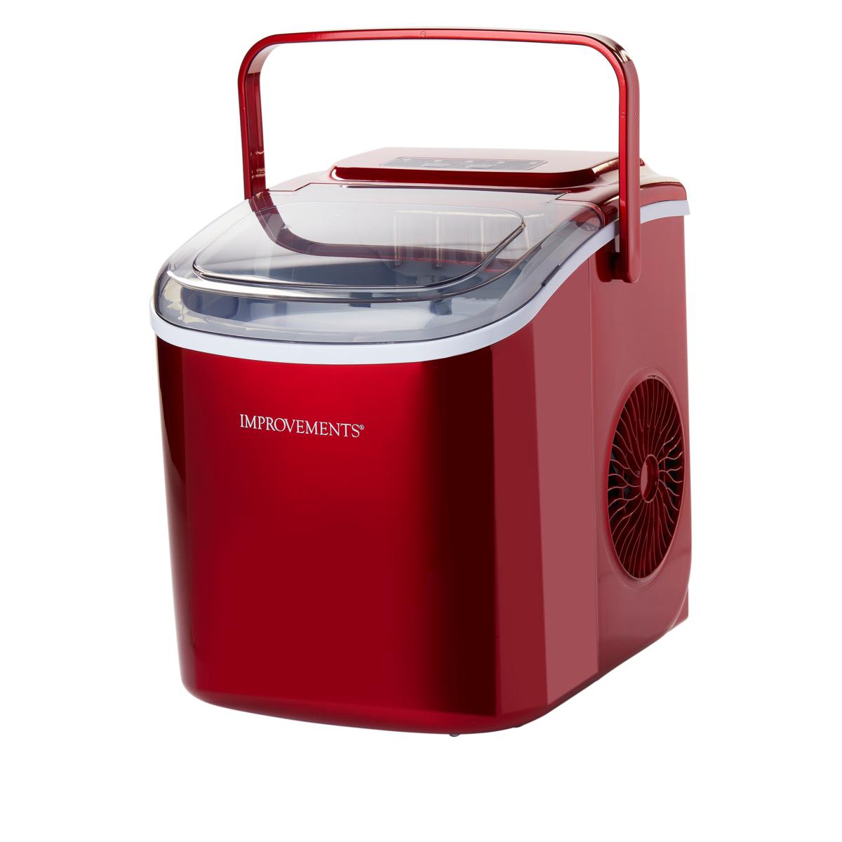 Improvements 26 lb. Portable Compact Ice Maker with Handle 20648379 HSN