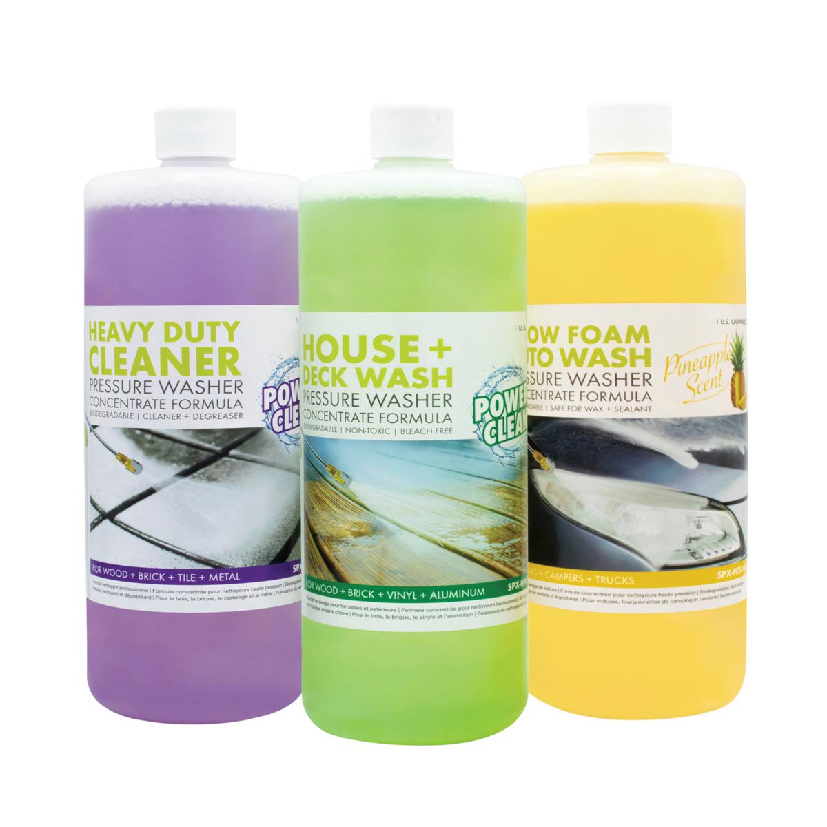 Sun Joe Pressure Washer Concentrated Detergent 3pack 20670178 HSN