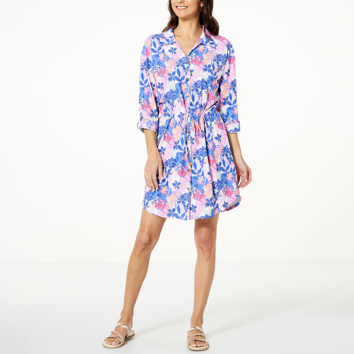 Cabana Life Shirt Dress - 20677446 | HSN