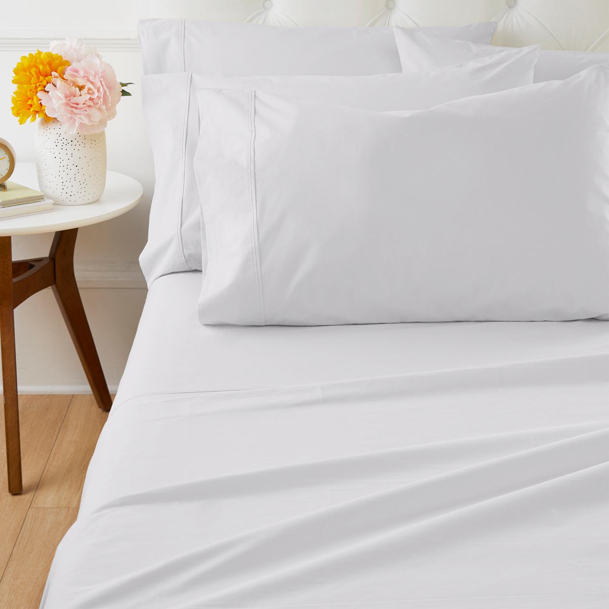 Emryn House 100 Cotton Peached Percale 6pc Sheet Set 20679956 HSN