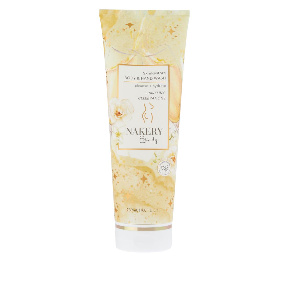 Nakery Beauty Sparkling Celebrations SkinRestore Body and Hand Wash