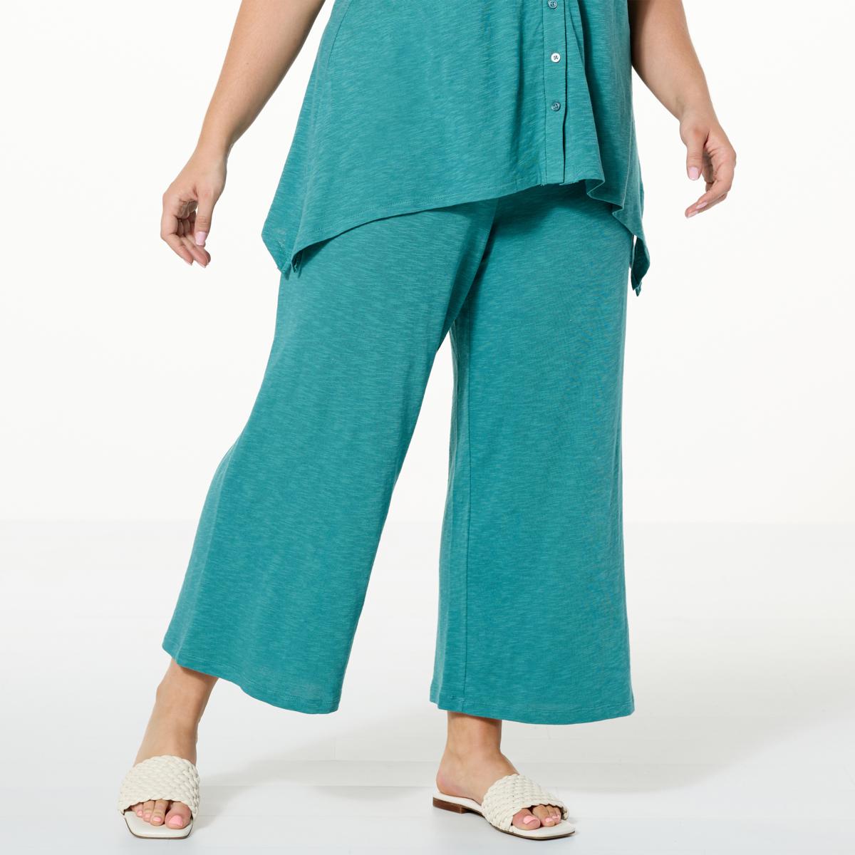 Colleen Lopez Wide Leg Cropped Pant - 20750599 | HSN