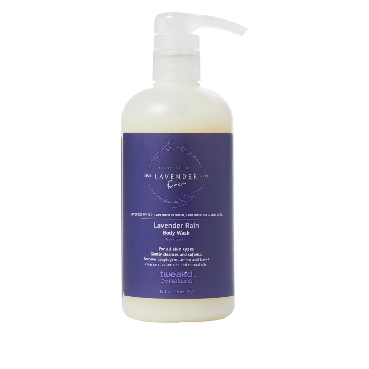 Tweak'd by Nature Lavender Rain Body Wash 20789091 HSN