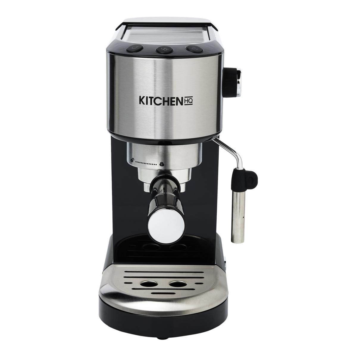 Kitchen HQ Slim Automatic Espresso & Cappuccino Maker 20807723 HSN