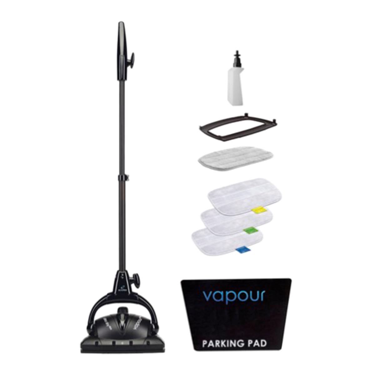 Euroflex Vapour M2R Ultra Dry Floor Steam Cleaner with 4 Pads