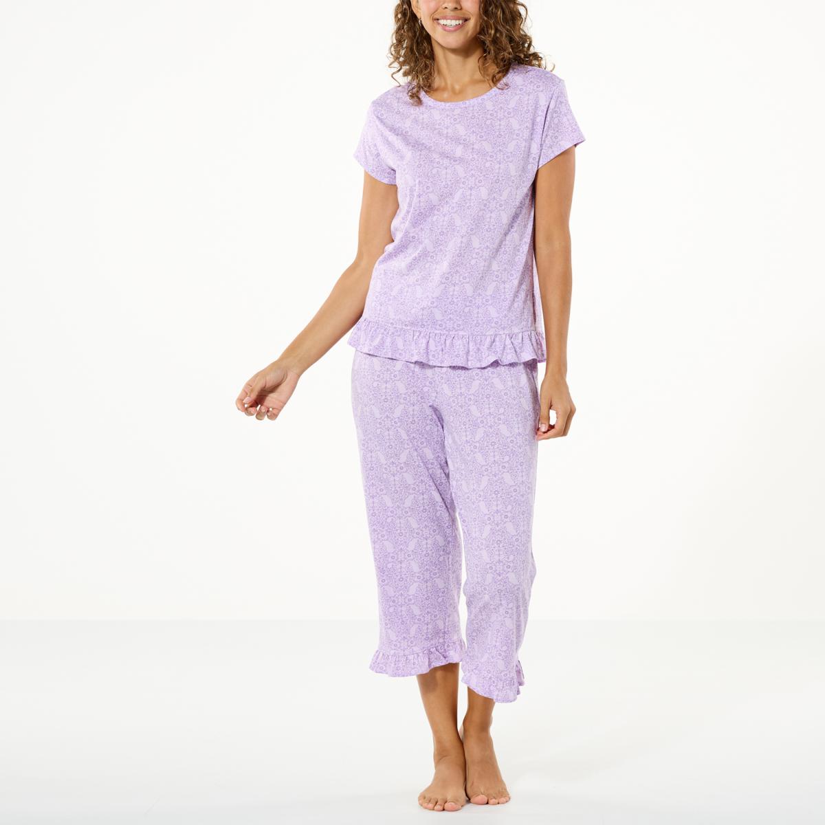 Lacey Chabert 2-piece Ruffle Sleep Set - 20874855 | HSN