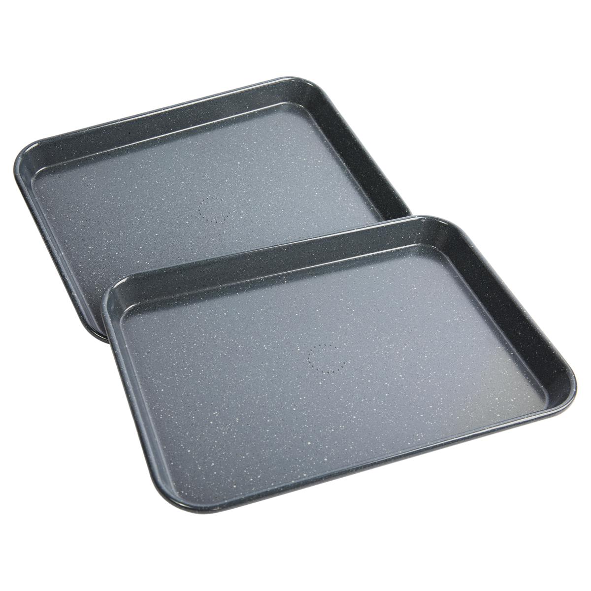 Curtis Stone DuraPan+ 13" x 9" Sheet Pans 2pack 20887217 HSN
