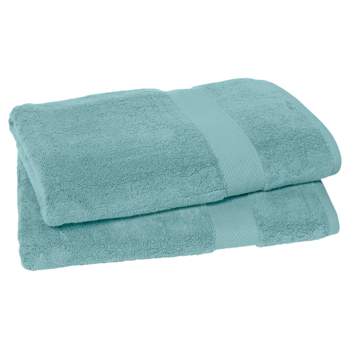 Joy CleanBoss 2-piece USA Grown Cotton Jumbo Luxe Bath Sheets | HSN