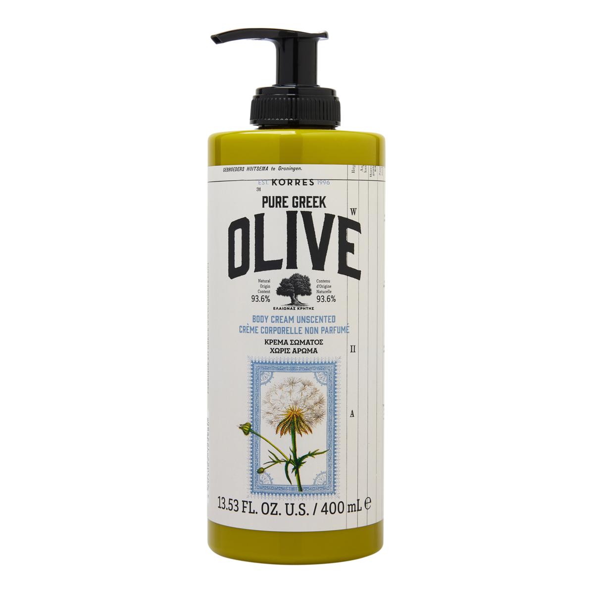 Korres Jumbo Olive & Unscented Body Cream with Pump 20917493 HSN