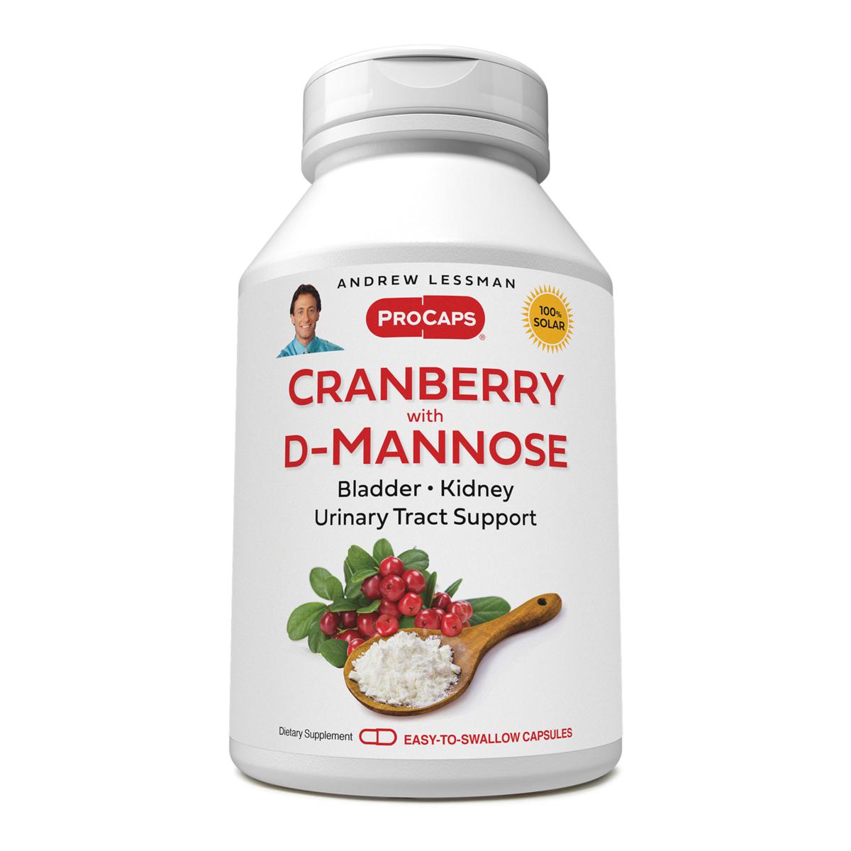 Cranberry with D-Mannose - 120 Capsules - 21071979 | HSN