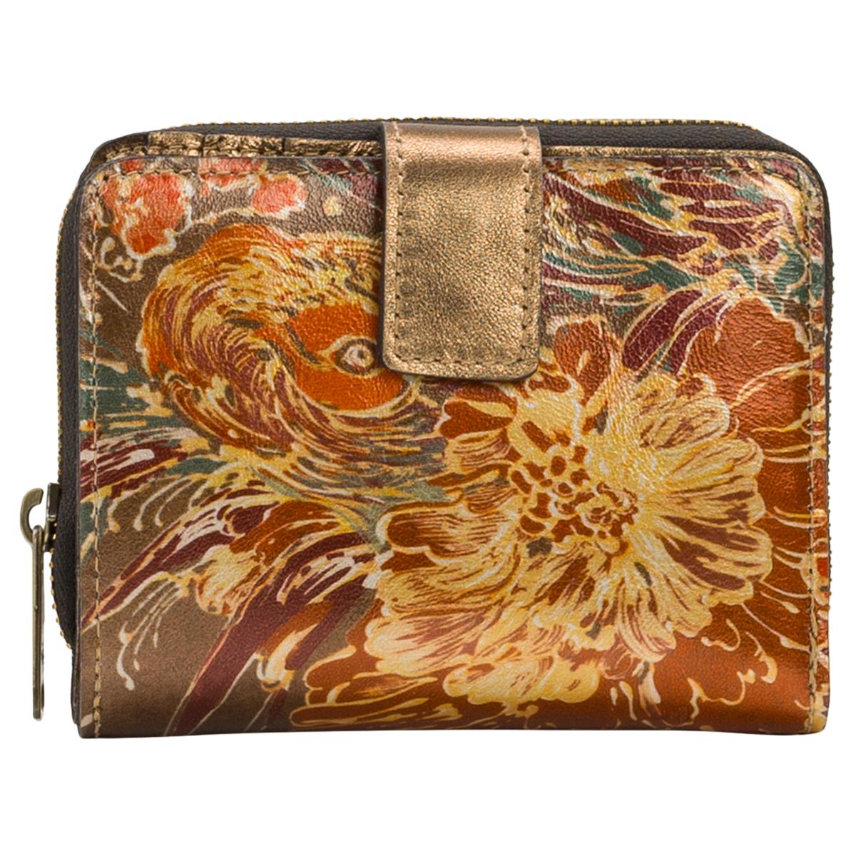 Patricia Nash Gialla Leather Wallet with RFID Technology 21260276 HSN