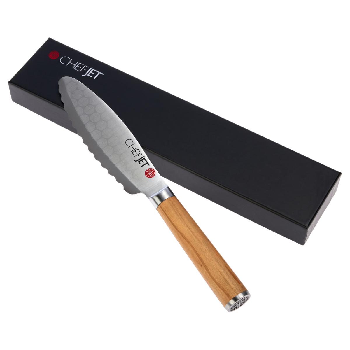 Chef Jet 6" Reverse Serrated Ultimate Utility Knife in Gift Box ...