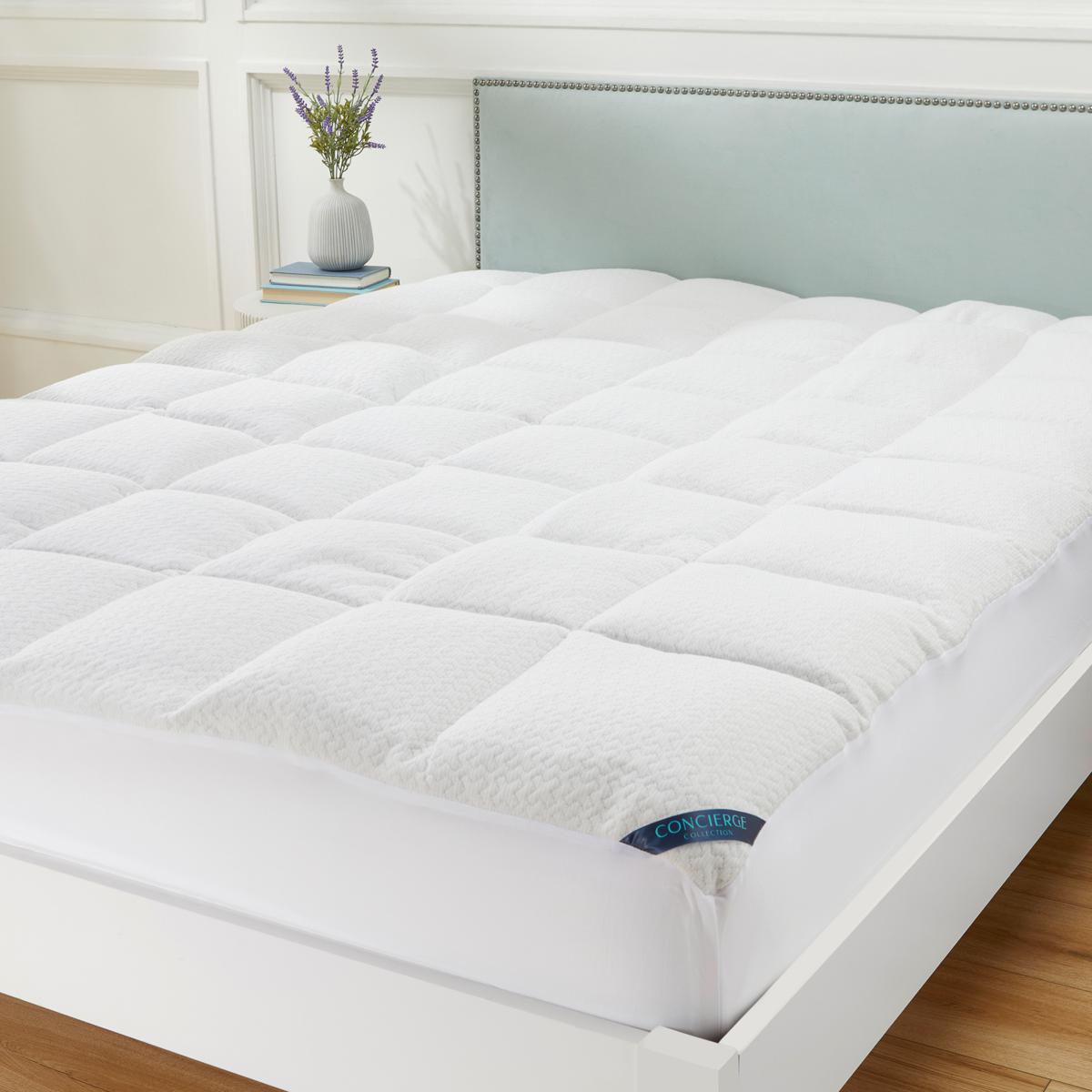 Concierge Collection Cool Clean Comfort Mattress Pad 22127668 HSN