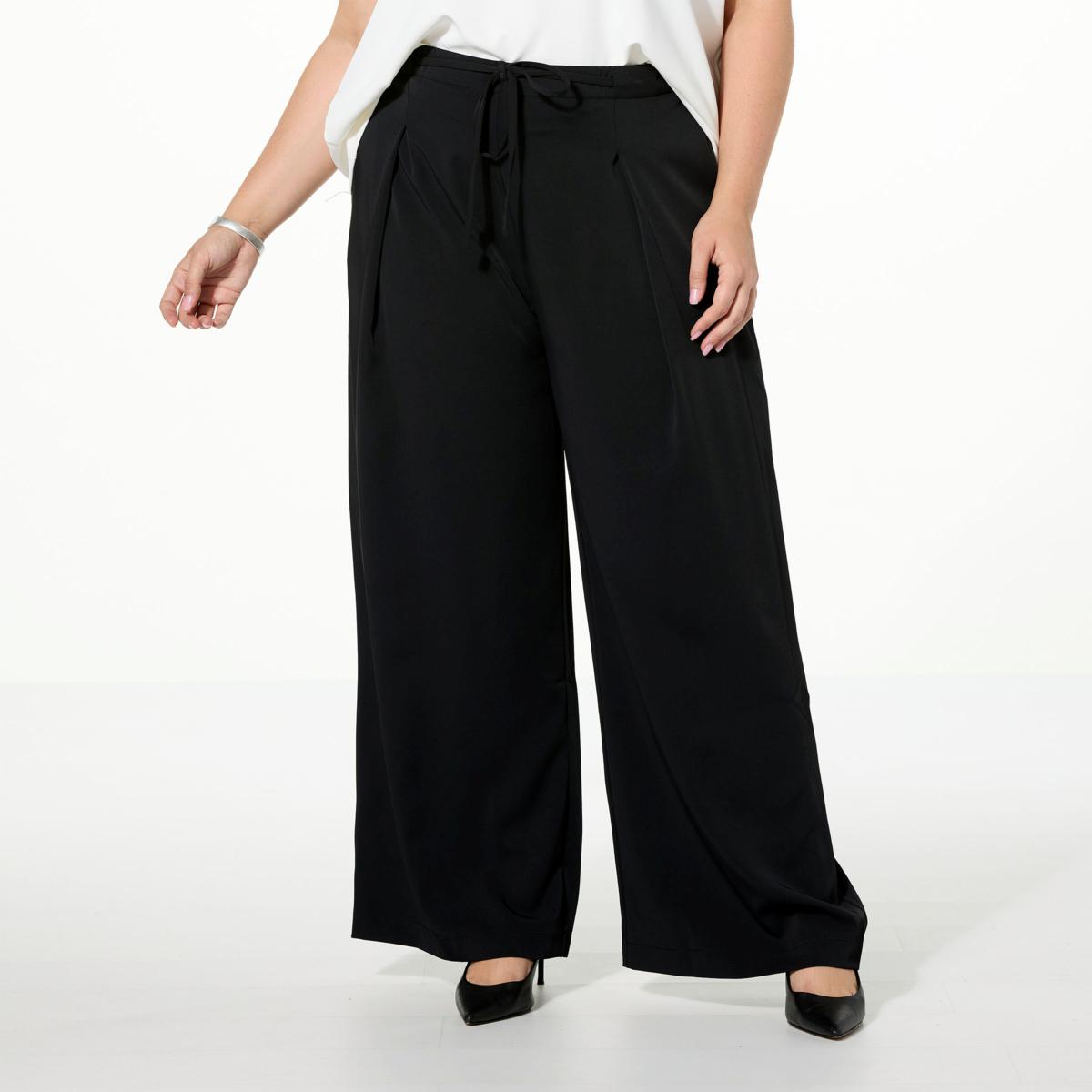 WynneLayers Drapey Twill Front Pleat Pant - 22135051 | HSN