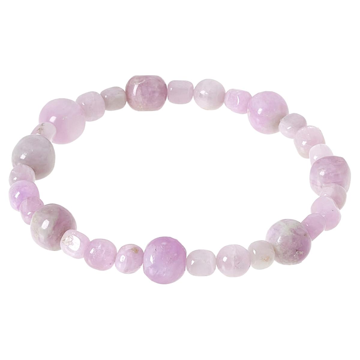 Jay King Lavender Kunzite Bead Stretch Bracelet 22345758 HSN