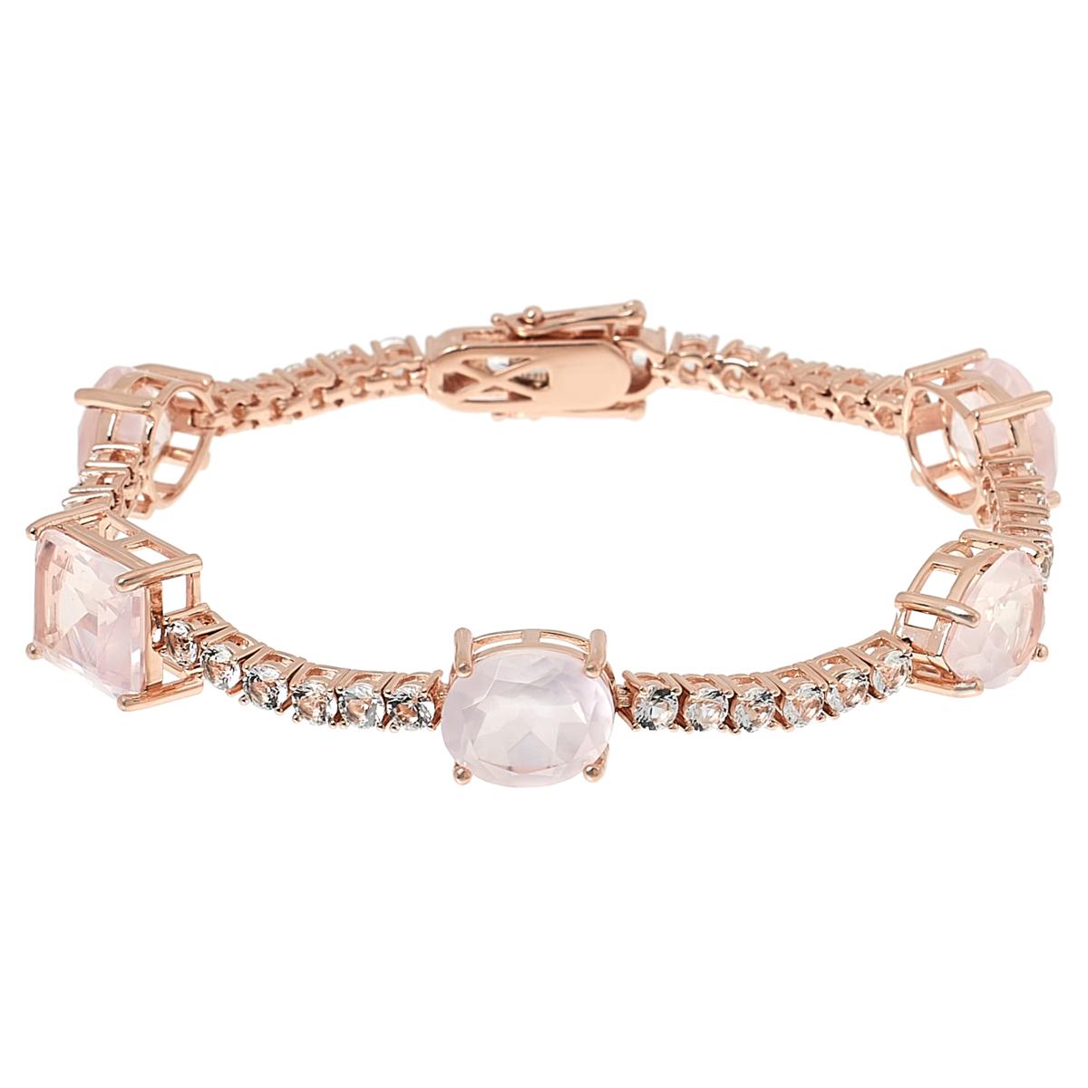 Colleen Lopez MultiShape Gemstone Line Bracelet 22440488 HSN