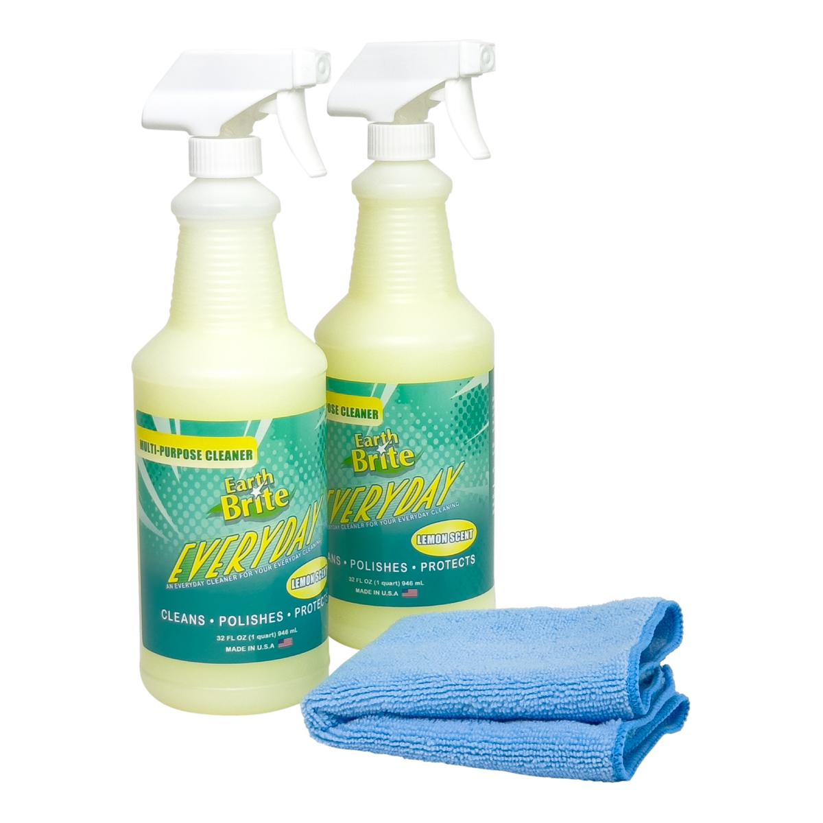 Earth Brite Everyday Multi-surface Spray - 2-pack - 22648212 | HSN