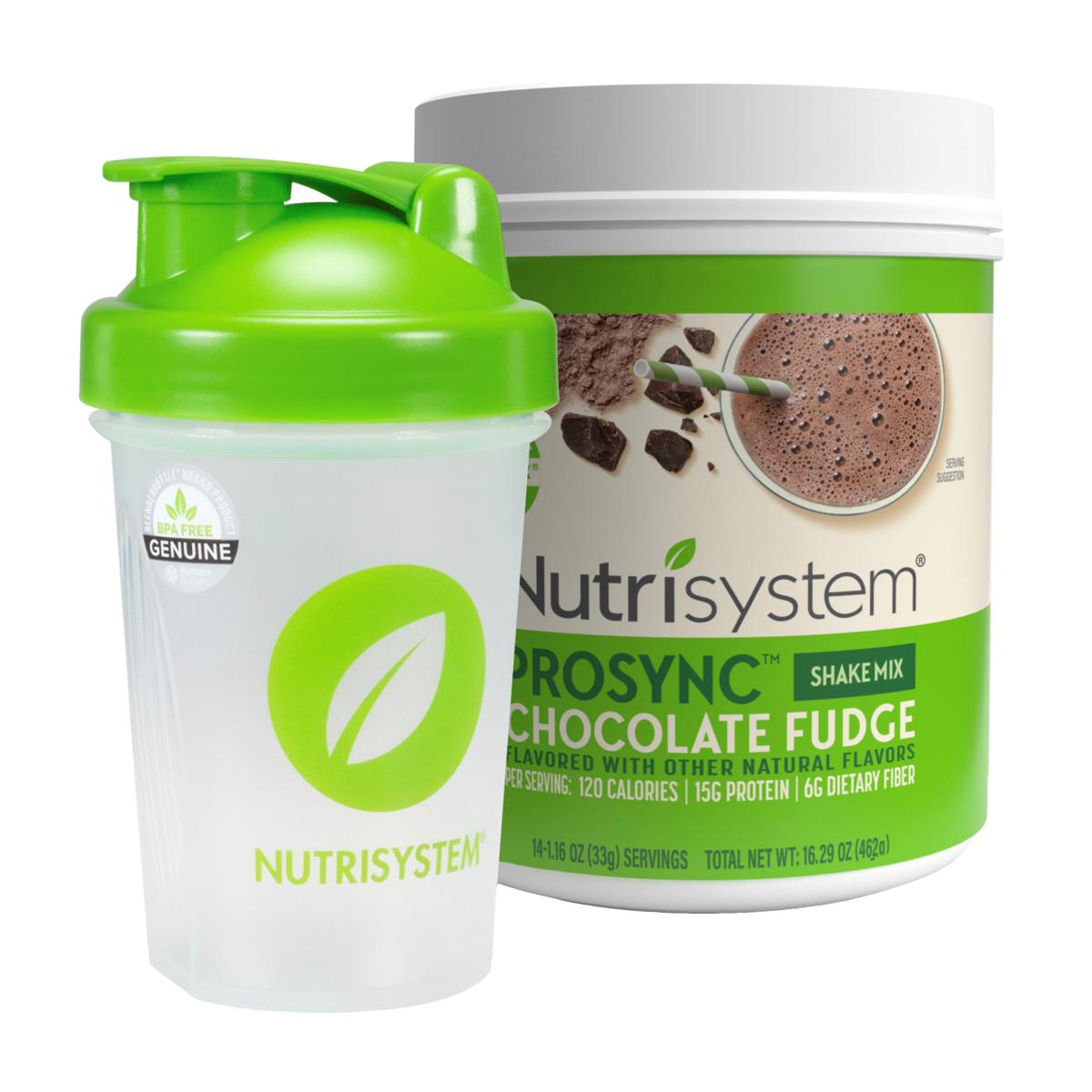 Nutrisystem ProSync Shake Mix & Shaker - 10091221 | HSN