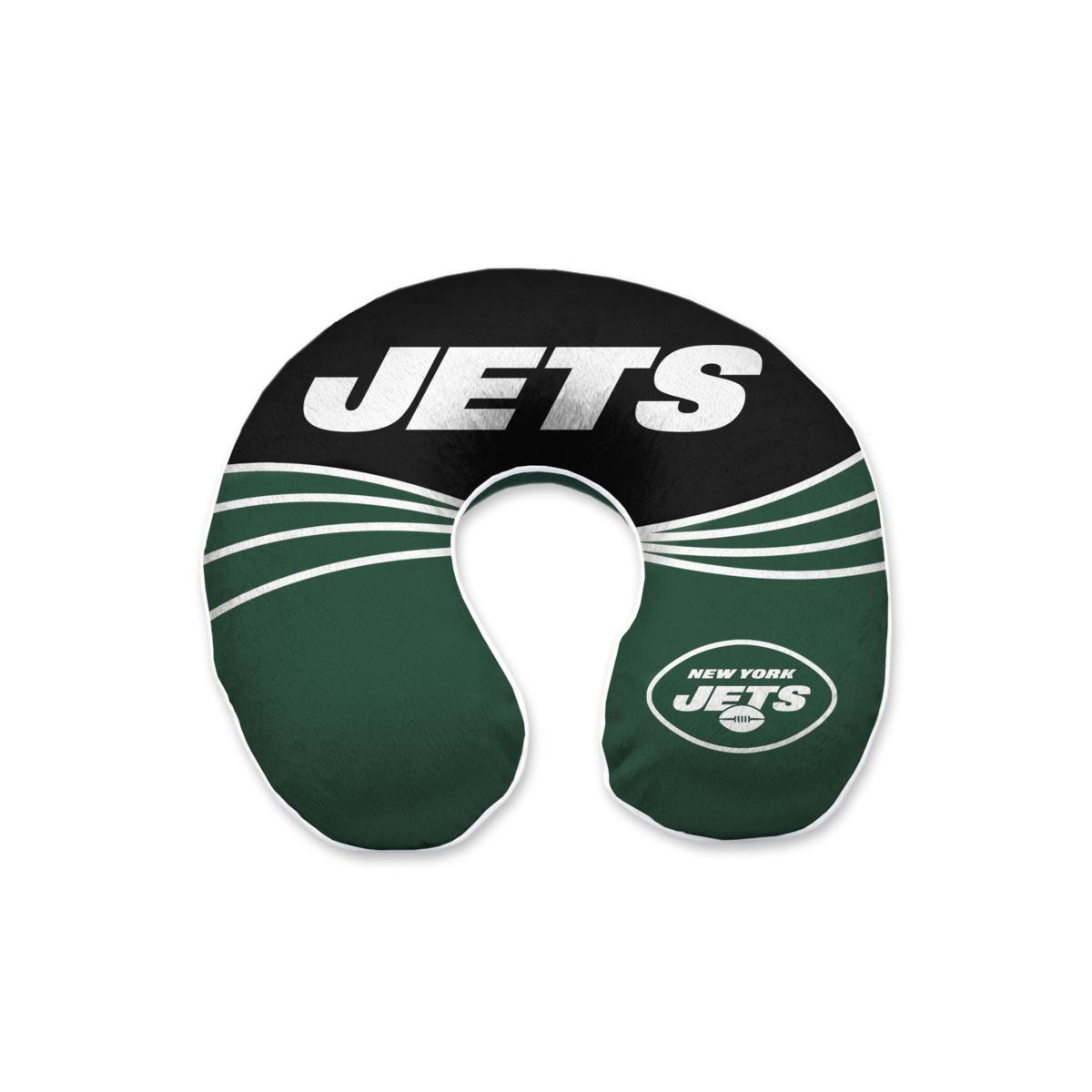 Officially Licensed NFL Sherpa Memory Foam Travel Pillow 10080805 HSN