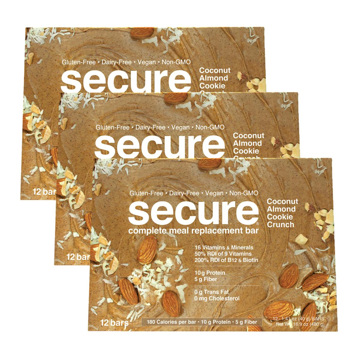 Andrew Lessman Secure Complete Meal Replacement Bars - 36-count | HSN