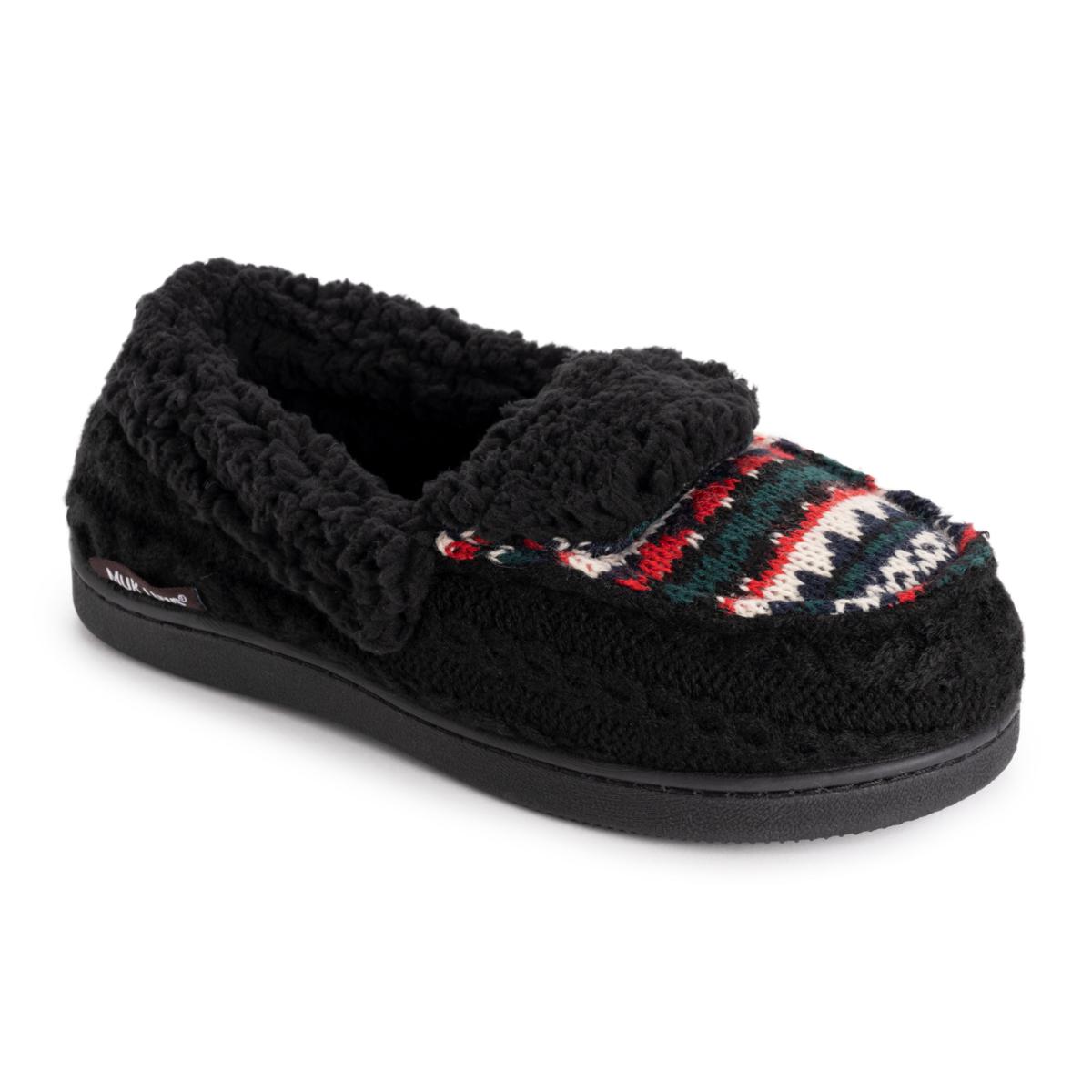 MUK LUKS Anais Ciabatta Donna Silver Fox, XL, Volpe argentata, X-Large