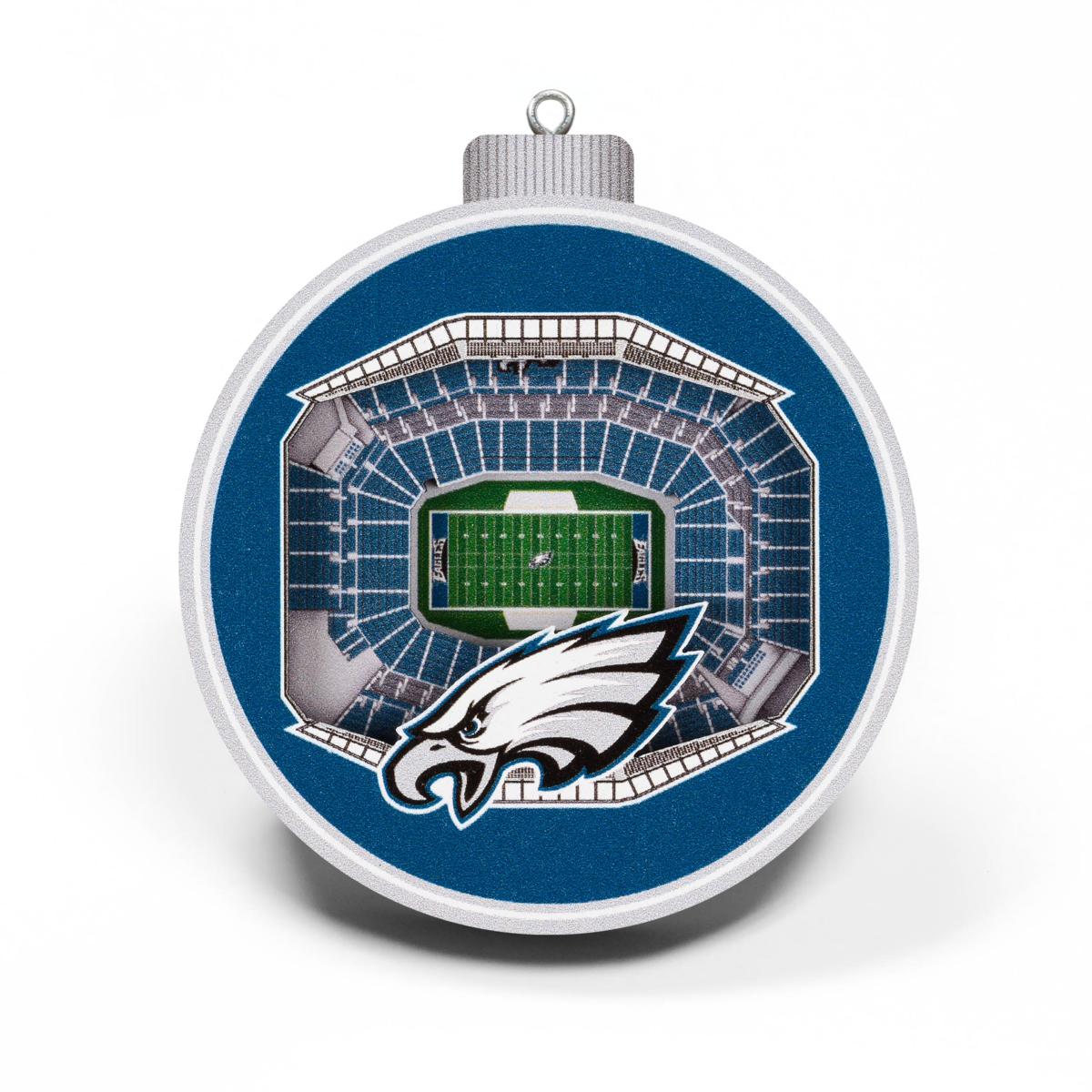 Officially Licensed NFL 3D StadiumView Ornament 2-pack - Philadelphia ...