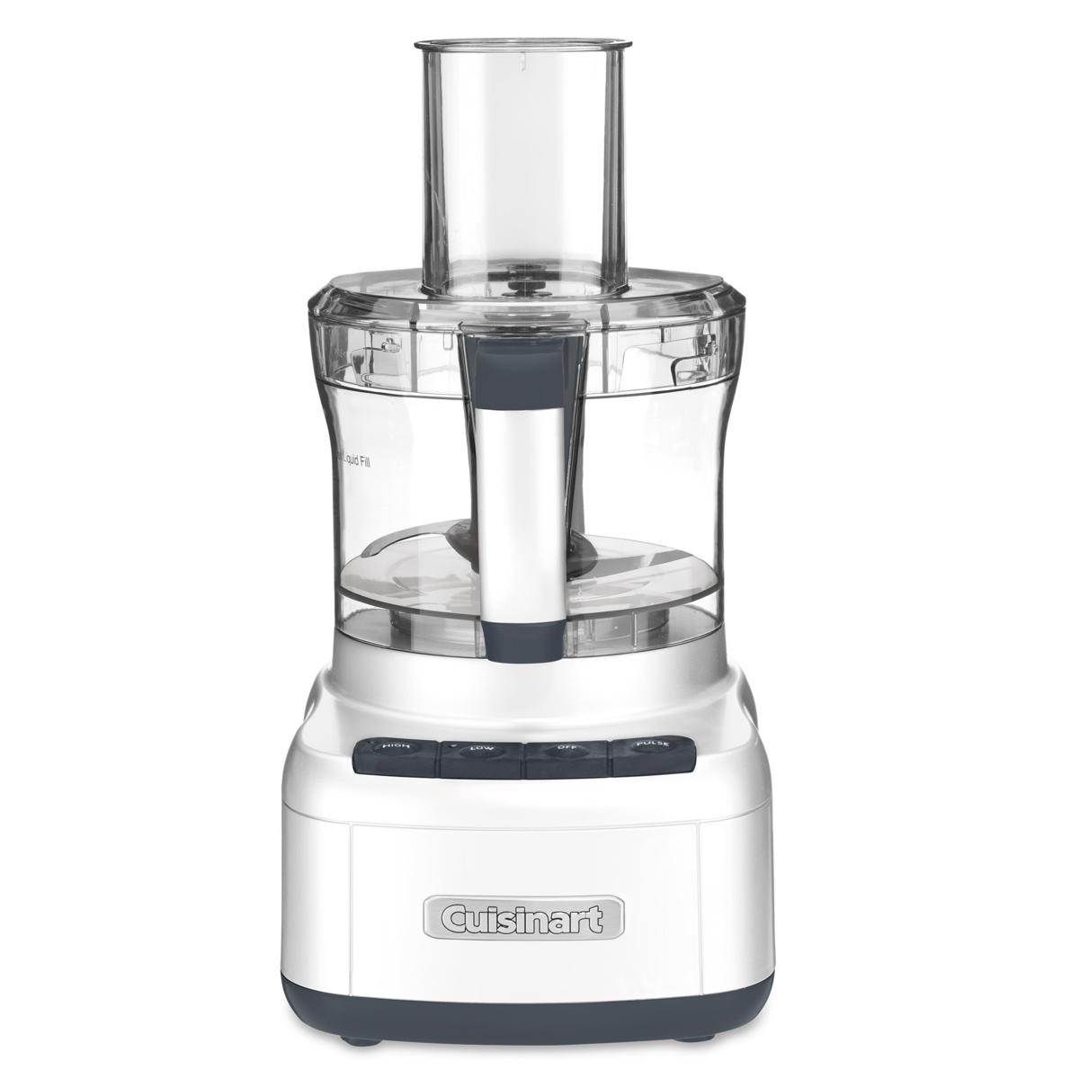 Cuisinart FP8P1 Elemental 8Cup Food Processor, White 9891947 HSN